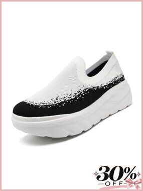 Women's Chunky Platform Sneakers Lightweight Mesh Breathable Hidden Elevator